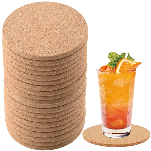 Dessous de Verre en Liège - Protection Naturelle pour Vos Surfaces