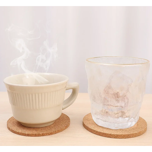 Dessous de Verre en Liège - Protection Naturelle pour Vos Surfaces