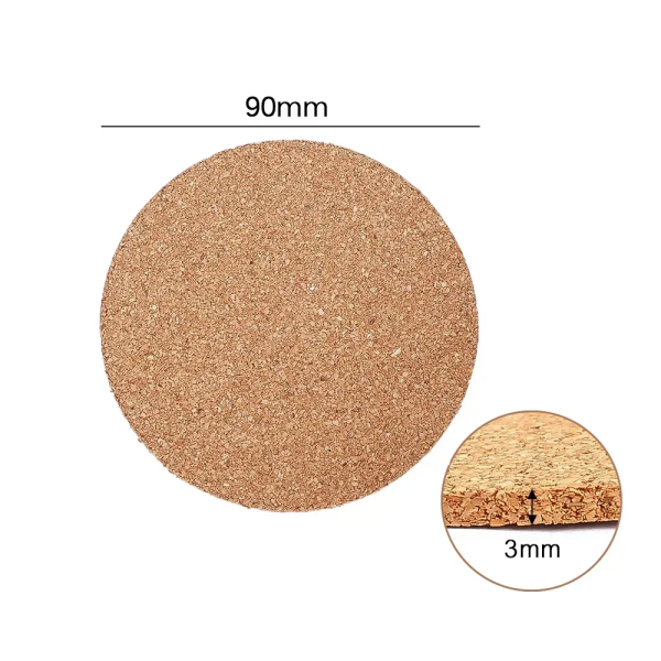 Dessous de Verre en Liège - Protection Naturelle pour Vos Surfaces