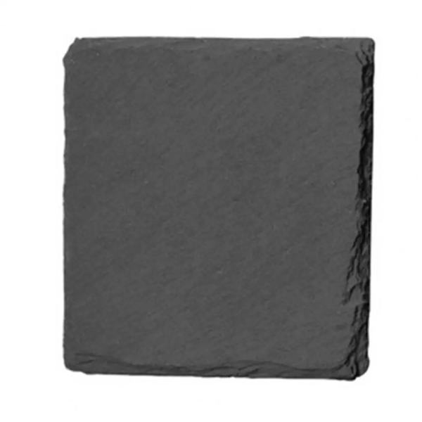 Dessous de Verre Carré en Ardoise 10 cm à Personnaliser