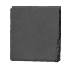 6 Dessous de Verre Carré en Ardoise 10 cm à Personnaliser