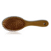 Brosse à cheveux ovale en bambou personnalisable - Soin naturel