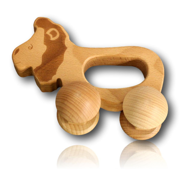 Valise en Bois Bébé Personnalisée avec Accessoires Gravés - Cadeau