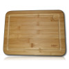 Planche à découper en Bambou Personnalisable avec Rigole à Jus