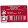 Gravure Laser Licence Tir Sportif FFTir - Carte Aluminium rouge