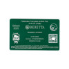 Licence de Ball-Trap vert en aluminium gravé au laser - Format CB