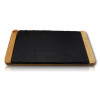 Assiette en ardoise et bambou personnalisable Plateau de présentation
