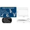 Gravure Laser Mémo tireur sportif (FFT ou FFBT) + Porté clé TAG