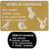 Gravure Laser Mémo tireur sportif (FFT ou FFBT) + Porté clé TAG