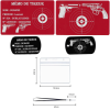 Gravure Laser Licence Tir Sportif FFTir + Porte clé TAG Militaire Noir