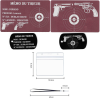 Gravure Laser Licence Tir Sportif FFTir + Porte clé TAG Militaire Noir