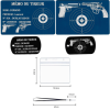 Gravure Laser Licence Tir Sportif FFTir + Porte clé TAG Militaire Noir