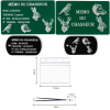 Gravure Laser Licence Tir Sportif FFTir + Porte clé TAG Militaire Noir