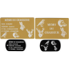 Gravure Laser Mémo tireur sportif (FFT ou FFBT) + Porté clé TAG R/V