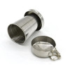 Tasse télescopique inox 250 ml – Gobelet pliable portable pour camping