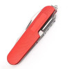 Couteau multifonction 11 en 1 rouge en inox personnalisable – Camping