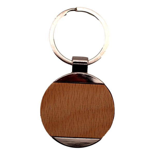 Porte-clé Décapsuleur en Bois et Métal - Élégance et Praticité