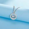 Collier cheval argenté personnalisable – Bijou élégant et symbolique