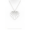 Collier cœur argenté personnalisable jusqu’à 9 prénoms – Bijou gravé famille