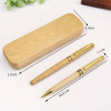 Coffret cadeau deux stylos en bois à personnaliser – Élégant & Unique