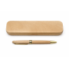 Stylo à bille bois personnalisé avec coffret en bois gravable