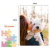 Puzzle 20 pièces personnalisable par sublimation – Photo et souvenir en couleur