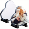 Cœur en pierre personnalisé 15x15 cm – Photo par sublimation