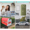Magnet cœur personnalisable photo – Impression sublimation couleur