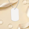 Collier TAG personnalisable par sublimation thermique – Bijou personnalisé photo et texte