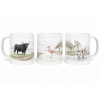 Mug Camargue 325 ml – Cheval, Taureaux et Flamant avec cabane de Gardian
