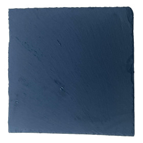 Planche ardoise carrée 30x30 cm personnalisée – Plateau apéritif élégant