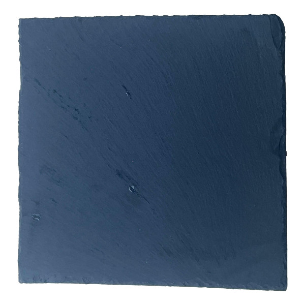 Planche ardoise carrée 30x30 cm personnalisée – Plateau apéritif élégant