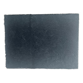 Planche à découper en ardoise personnalisable 24 x 32 cm - Plateau rectangulaire personnalisé