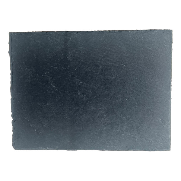 Planche à découper en ardoise personnalisable 24 x 32 cm - Plateau rectangulaire personnalisé