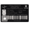 Gravure Laser Licence Tir Sportif FFTir - Carte Aluminium Personnalisé