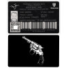 Gravure Laser Licence Tir Sportif FFTir - Carte Aluminium Personnalisé