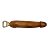 Décapsuleur humoristique bois 25 cm à graver | Cadeau insolite