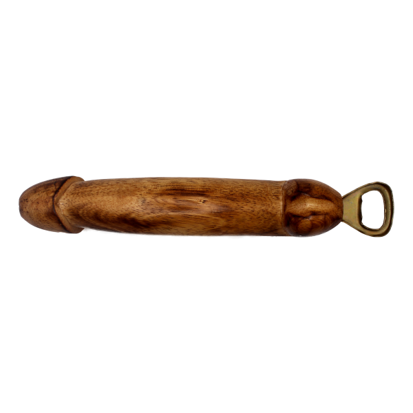 Décapsuleur humoristique bois 25 cm à graver | Cadeau insolite