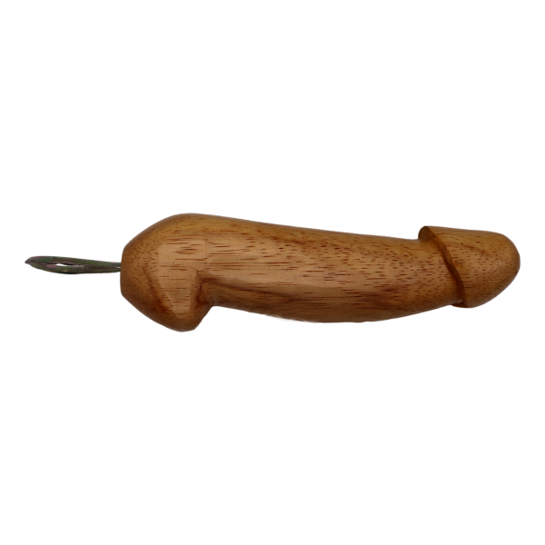 Décapsuleur humoristique bois 20 cm à graver | Cadeau drôle