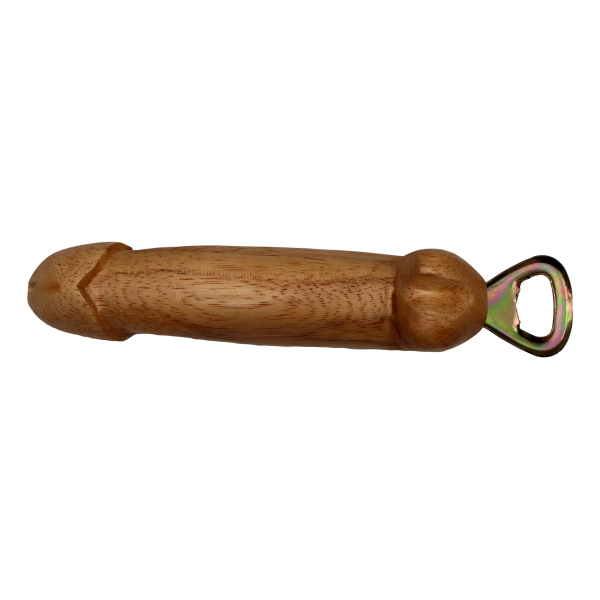 Décapsuleur humoristique bois 20 cm à graver | Cadeau drôle