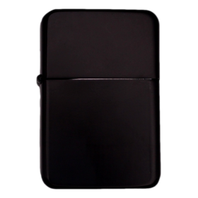 Briquet à essence noir à personnaliser | Gravure personnalisée