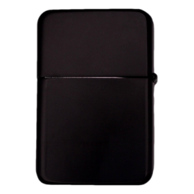 Briquet à essence noir à personnaliser | Gravure personnalisée