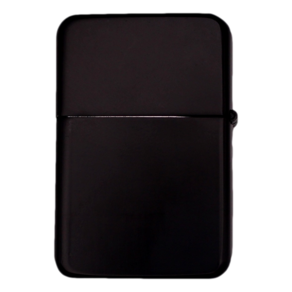 Briquet à essence noir à personnaliser | Gravure personnalisée
