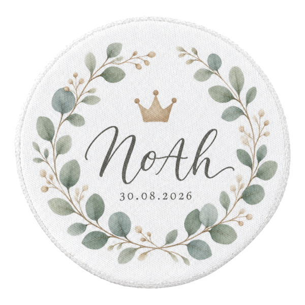 Sous-verres ronds à sublimer caoutchouc 3 mm | Lot de 4