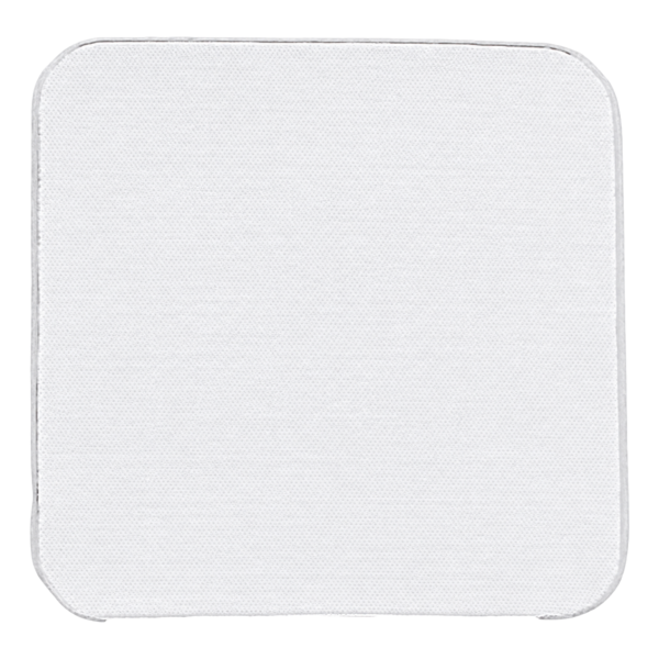Sous-verres carrés sublimation caoutchouc 3 mm | Lot de 4