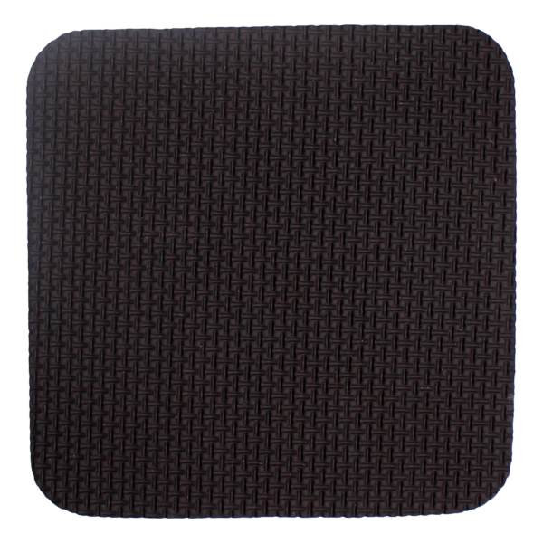 Sous-verres carrés sublimation caoutchouc 3 mm | Lot de 4