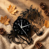 Horloge murale vintage vinyle animaux | Décoration originale