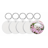 Porte-clés rond personnalisable par sublimation | Photo & logo