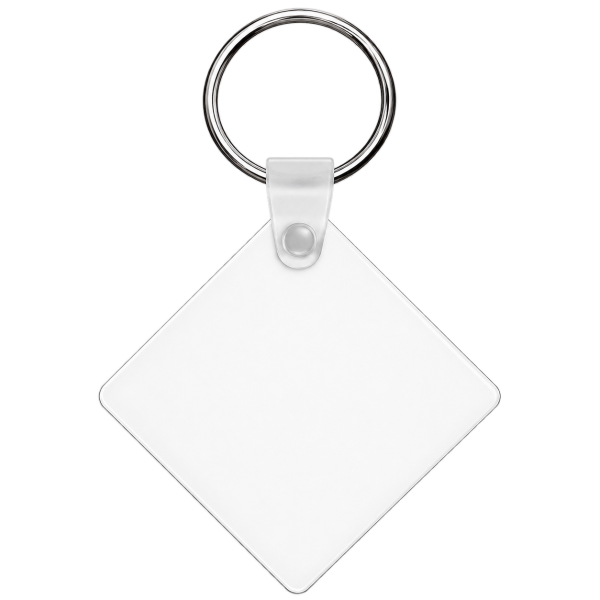 Porte-clés losange personnalisable par sublimation | DIY