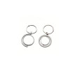 Porte-clés métal rotatif double face personnalisable | Transfert thermique